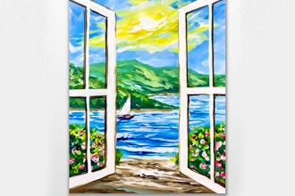 Paint Nite: Beach House Window